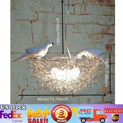 Elegant Metal And Glass Pendant Light With Adjustable Cord And LED Bulbs - Image 1 of 4