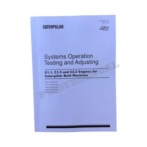 Caterpillar Cat C1.1 C1.5 С2.2 Engine Operation Test Adjusting Service Manual - Picture 1 of 5