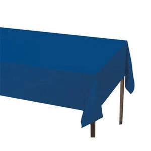 Creative Converting 710242 54 x 108 in. Navy Paper & Poly Table Cover - Picture 1 of 1