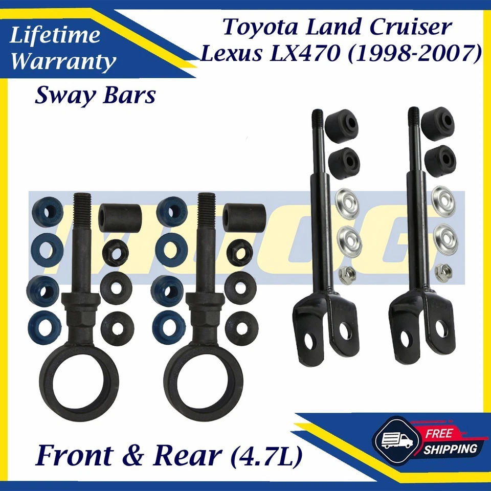 MOOG OEM Front & Rear Sway Bars For 1998-2007 Toyota Land Cruiser, Lexus LX470 - Image 1 of 4