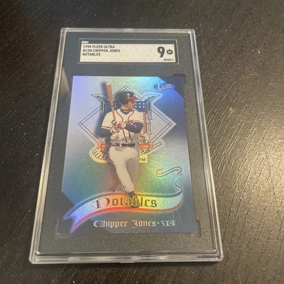 Fleer Ultra Chipper Jones 1998 #12N Notables (SGC 9) envío gratuito   Foto 1 de 2