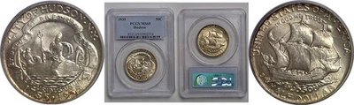 1935 Hudson Commemorative Half Dollar   PCGS MS-65 - Image 1 of 3