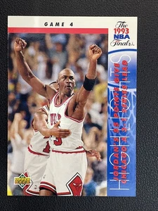 1993-94 Upper Deck - The 1993 NBA Finals Game 4 Bulls Michael Jordan #201 - Picture 1 of 2