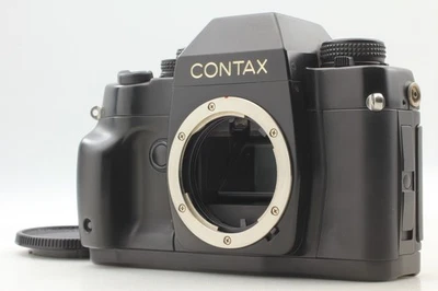 ЖК-дисплей работает *почти как новый * Contax RX SLR 35 мм пленочная камера черный корпус из Японии - Изображение 1 из 4