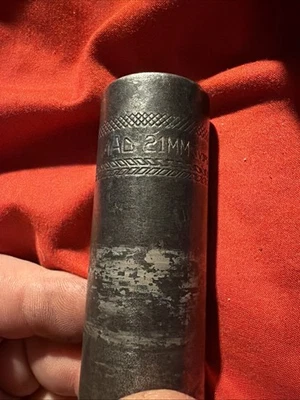 Mac Tools 1/2 Drive Deep Impact Socket 21mm - Image 1 of 4