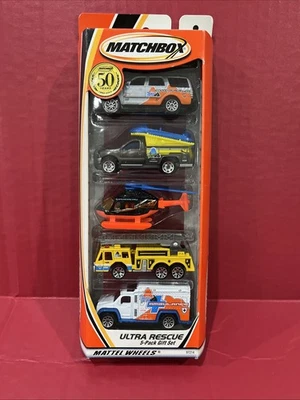 Matchbox Ultra Rescue 2001 paquete de 5 Foto 1 de 4