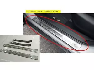 MAZDA CX-3 - PIASTRE BATTITACCO NERO RICAMBIO AFTERMARKET - YT-MZD046 - Foto 1 di 1