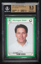 1990 Collegiate Collection Michigan State Spartans Tom Izzo BGS 9.5 GEM MINT HOF