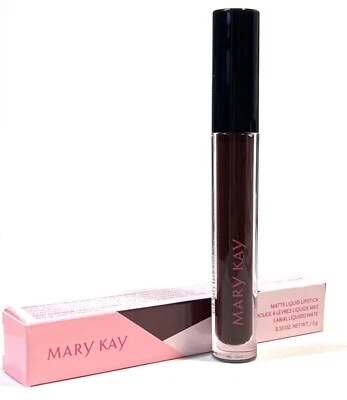 LÁPIZ LABIAL LÍQUIDO MATE MARY KAY ~ ESPRESSO RICO ~ LIMITADO ~ NUEVO EN CAJA ~ Foto 1 de 4