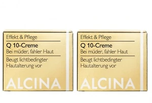 2x Alcina E Q10 Creme pflegende Kosmetik 50 ml - Bild 1 von 1