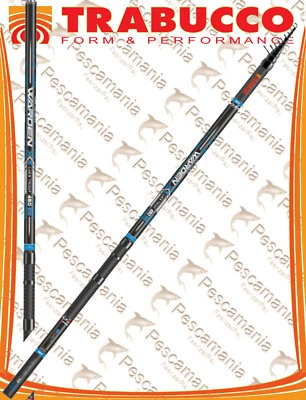 Canna da trota lago Trabucco WARDEN XS LAKE TROUT mt 4.50 B6 (H) 12-20 - Immagine 1 di 4