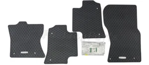 Jaguar F-PACE Rubber Mats - LHD T4A5564 Genuine - Picture 1 of 7