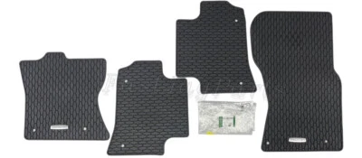 Jaguar F-PACE Rubber Mats - LHD T4A5564 Genuine - Image 1 of 4