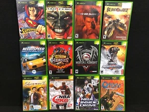 Juegos originales de Microsoft XBOX elige tu clásico vintage videojuego Xbox - Imagen 1 de 1