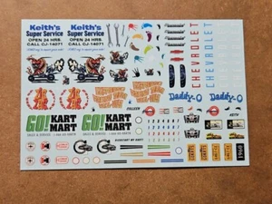 AMT 1/25 1960 CHEVROLET CUSTOM FLEETSIDE PICKUP WITH GO KART DECAL SHEET - Picture 1 of 1