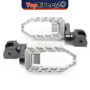 TITANIUM 25mm Extended BUZZ Front Foot Pegs For Ducati Multistrada 1200 S 10-17 - Picture 1 of 8