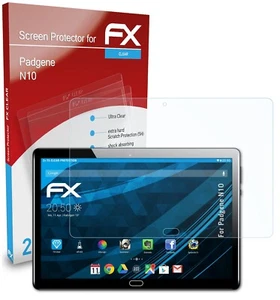 atFoliX 2x Screen Protection Film for Padgene N10 Screen Protector clear - Photo 1/8
