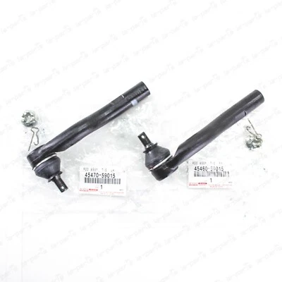 Genuine OEM Toyota Lexus 02-10 SC430 90-94 LS400 98-05 GS Outer Tie Rod End Pair - Image 1 of 4