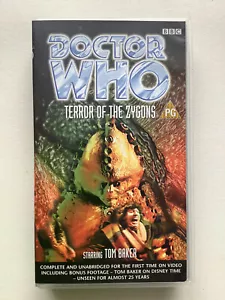 Doctor Who - Terror Of The Zygons (VHS, 1999) - Tape Sealed..Promotional Edition - Bild 1 von 12