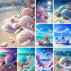 5D DIY Diamond Embroidery Kits Resin Canvas Beach Series for Office Home Wall