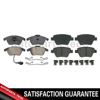 2x Juego de pastillas de freno de disco delanteras traseras Wagner para Audi A3 2011~2013 Foto 1 de 4