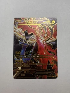 Black Foil Fan Art Display Card Collection Yveltal EX NM - Picture 1 of 2