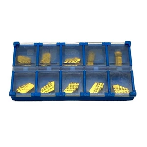 NEW LOT OF 10 ISCAR GFN-5 IC 656 P20-P40 Carbide Inserts CO-735089-08 - Picture 1 of 4