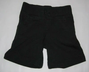 Circo Girls Black Shorts Elastic Waist  Size 6 6X Spring Summer - Picture 1 of 3