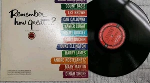 Remember How Great Vinyl LP Columbia Lucky Mary Martin Harry James Eddy Duchin - Picture 1 of 5