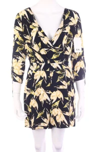 Yessica by C&A Playsuit Print D 36 tonos amarillos negro NUEVO - Imagen 1 de 5