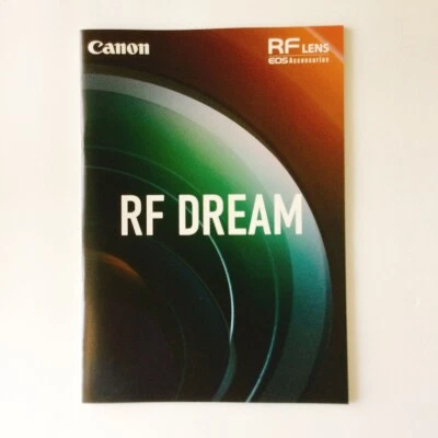 Canon RF Lens / RF Dreame EOS Accessories Japanese Catalog Published in 2025 - Image 1 of 4