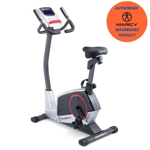 Upright Exercise Bike Regenerating Energy Cardio Fitness Training MARCY ME702 - Picture 1 of 10