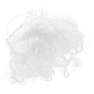 Disfraz de Santa Barba Anciano Realista Falso Bigote Barba Bigotes - Imagen 1 de 12