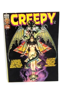 Creepy #88 Satanic Priestess Second Childhood 1977 Warren Magazine VG- - Picture 1 of 5