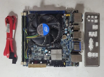 Intel DH57JG Desktop Motherboard w/i3-540@3.07GHz, 4GB RAM, IO Shield #0515 - Image 1 of 4