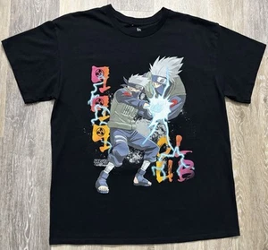 Juice WRLD 999 x Naruto Shippuden Shirt Large Kakashi Hatake Viz Media Anime - Picture 1 of 3