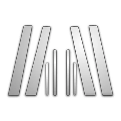 Borde de poste de pilar cromado de 8 piezas para Buick Le Sabre 92-99 Foto 1 de 2