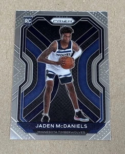 Jaden McDANIELS 2020-21 Panini Prizm RC Rookie #277 TIMBERWOLVES - Bild 1 von 2