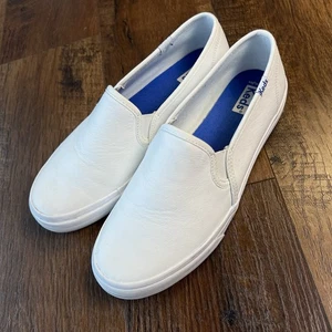 Keds Damen-Slipper Turnschuhe Schuhe – Größe 8 weiß Canvas Softra Innensohle - Bild 1 von 9
