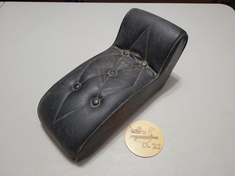 Harley Davidson Chopper P Pad Almofada de Assento de Passageiro Cabeça de Pá Rígida - Imagem 1 de 4