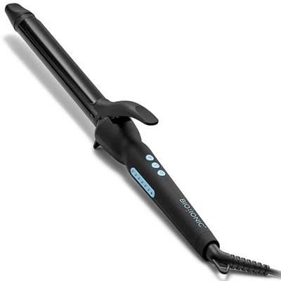 BIO IONIC LONG BARREL STYLER CURLING IRON MOISTURE HEAT TECHNOLOGY 1" - BLACK - Image 1 of 4
