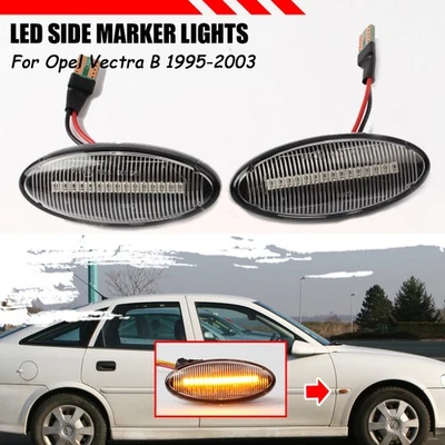 2X Seitenblinker Blinker für Opel Vectra B MK1 Limousine Kombi CC  J96 Klarglas - Bild 1 von 4