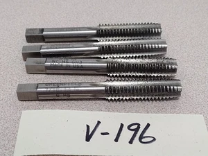 Lot of 4 Taps 7/16 – 14 NC 4 Flute HS GH3 Greenfield Threadwell, Bendix Besly (1 - Picture 1 of 8