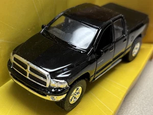 DODGE RAM QUAD CAB 2001 Maisto black pick up truck 1/50 scale die cast model car - Picture 1 of 7