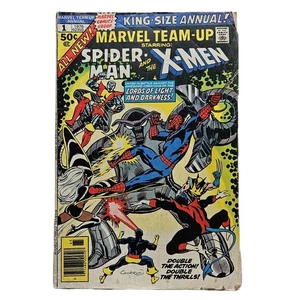 MARVEL TEAM-UP ANNUAL #1 Comic Book Marvel 1976 Low Grade 1.0 X-MEN SPIDER-MAN  - Picture 1 of 12