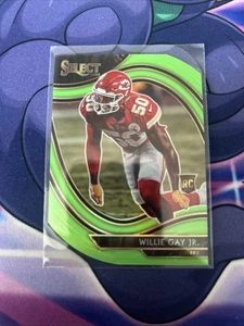 2020 Panini Select Field Level Neon Green Prizm Die-Cut Willie Gay Jr Rookie RC - Picture 1 of 2