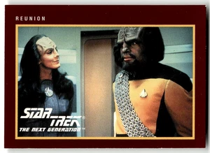 1991 Impel Star Trek 25th Anniversary Trading Card #240 Reunion - Worf - Picture 1 of 4