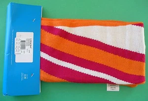RARE VINTAGE Adidas CARLO GRUBER STRIPE SCARF~Winter Snow Ski Neck Warmer~UNISEX - Bild 1 von 4