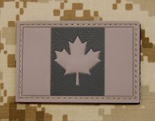 3D PVC Canada Flag Patch Canadian Army CADPAT Tactical Combat Morale Hook/Loop