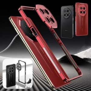 Per Huawei Mate 70 Pro+ / 70 RS /70 custodia telaio paraurti alluminio e pellicola obiettivo metallo - Foto 1 di 38